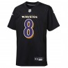 Lamar Jackson Baltimore Ravens Nike Mode-Spieltrikot für Jugendliche – Schwarz