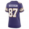 T.J. Hockenson Minnesota Vikings Nike Damen-Spielertrikot – Lila