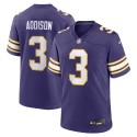 Jordan Addison Minnesota Vikings Nike Classic Spieler-Spieltrikot – Lila