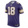 Justin Jefferson Minnesota Vikings Nike Alternate Legend Player Performance Top – Lila