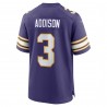 Jordan Addison Minnesota Vikings Nike Classic Spieler-Spieltrikot – Lila