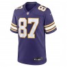 T.J. Hockenson Minnesota Vikings Nike Classic Spieler-Spieltrikot – Lila