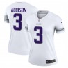 Jordan Addison Minnesota Vikings Nike Alternate Legend Player Performance-Oberteil für Damen – Weiß