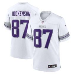 T.J. Hockenson Minnesota Vikings Nike Alternate Game Player-Trikot – Weiß