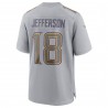 Justin Jefferson Minnesota Vikings Nike Atmosphere Fashion Spieltrikot – Grau