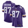 T.J. Hockenson Minnesota Vikings Nike Game Player-Trikot – Lila