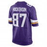 T.J. Hockenson Minnesota Vikings Nike Game Player-Trikot – Lila