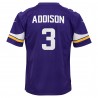 Jordan Addison Minnesota Vikings Nike Jugend-Teamspieler-Spieltrikot – Lila