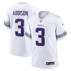 Jordan Addison Minnesota Vikings Nike Alternate Game Player-Trikot – Weiß