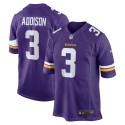 Jordan Addison Minnesota Vikings Nike Spieltrikot – Lila