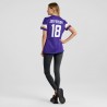 Justin Jefferson Minnesota Vikings Nike Damen-Spieltrikot – Lila