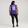 Justin Jefferson Minnesota Vikings Nike Damen-Spieltrikot – Lila