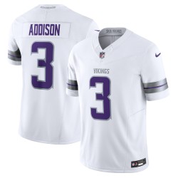 Jordan Addison Minnesota Vikings Nike Alternate Vapor F.U.S.E. Limitiertes Trikot – Weiß