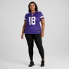 Justin Jefferson Minnesota Vikings Nike Spieler-Spieltrikot für Damen – Lila