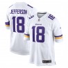 Justin Jefferson Minnesota Vikings Nike Game Player-Trikot – Weiß