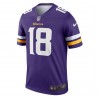 Justin Jefferson Minnesota Vikings Nike Alternate Legend Player Performance Top – Lila