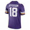 Justin Jefferson Minnesota Vikings Nike Alternate Legend Player Performance Top – Lila