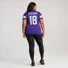 Justin Jefferson Minnesota Vikings Nike Damen-Spieltrikot – Lila