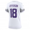 Justin Jefferson Minnesota Vikings Nike Alternate Game Player-Trikot für Damen – Weiß