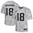 Justin Jefferson Minnesota Vikings Nike Jugend 2024 Salute to Service Spieltrikot – Arctic Camo