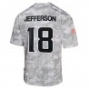 Justin Jefferson Minnesota Vikings Nike Jugend 2024 Salute to Service Spieltrikot – Arctic Camo