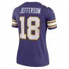 Justin Jefferson Minnesota Vikings Nike Alternate Legend Player Performance-Oberteil für Damen – Lila