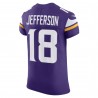 Justin Jefferson Minnesota Vikings Nike Vapor F.U.S.E. Elite-Trikot – Lila