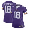 Justin Jefferson Minnesota Vikings Nike Legend Player Performance-Oberteil für Damen – Lila