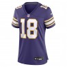 Justin Jefferson Minnesota Vikings Nike Damen-Spielertrikot – Lila