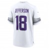 Justin Jefferson Minnesota Vikings Nike Alternate Game Player-Trikot – Weiß