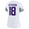 Justin Jefferson Minnesota Vikings Nike Alternate Legend Player Performance-Oberteil für Damen – Weiß