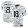 Justin Jefferson Minnesota Vikings Nike 2024 Salute to Service Limited Trikot – Arctic Camo