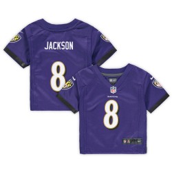 Lamar Jackson Baltimore Ravens Nike Spieltrikot für Kleinkinder – Lila