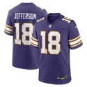 Justin Jefferson Minnesota Vikings Nike Classic Player Spieltrikot – Lila