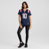 Drake Maye New England Patriots Nike Spieler-Spieltrikot für Damen – Marineblau