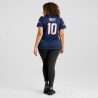 Drake Maye New England Patriots Nike Spieler-Spieltrikot für Damen – Marineblau