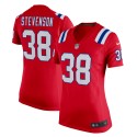 Rhamondre Stevenson New England Patriots Nike Damen-Alternate-Game-Spielertrikot – Rot