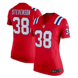 Rhamondre Stevenson New England Patriots Nike Damen-Alternate-Game-Spielertrikot – Rot