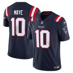 Drake Maye New England Patriots Nike Vapor F.U.S.E. Limitiertes Trikot – Marineblau