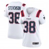 Rhamondre Stevenson New England Patriots Nike Game Player-Trikot für Damen – Weiß