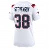 Rhamondre Stevenson New England Patriots Nike Game Player-Trikot für Damen – Weiß