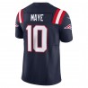 Drake Maye New England Patriots Nike Vapor F.U.S.E. Limitiertes Trikot – Marineblau