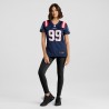 Keion Weißes Nike Damen-Team-Spieltrikot der New England Patriots – Marineblau