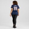 Keion Weißes Nike Damen-Team-Spieltrikot der New England Patriots – Marineblau