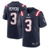 Jabrill Peppers New England Patriots Nike Spieltrikot – Marineblau