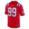 Keion Weißes Nike Alternate Team Game-Trikot der New England Patriots – Rot