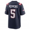 Jabrill Peppers New England Patriots Nike Game Player-Trikot – Marineblau