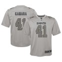 Alvin Kamara New Orleans Saints Nike Jugend-Atmosphere-Spieltrikot – Grau