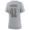 Alvin Kamara New Orleans Saints Nike Atmosphere Fashion Game-Trikot für Damen – Grau