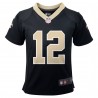 Chris Olave New Orleans Saints Nike Teamspieler-Spieltrikot für Kleinkinder – Schwarz